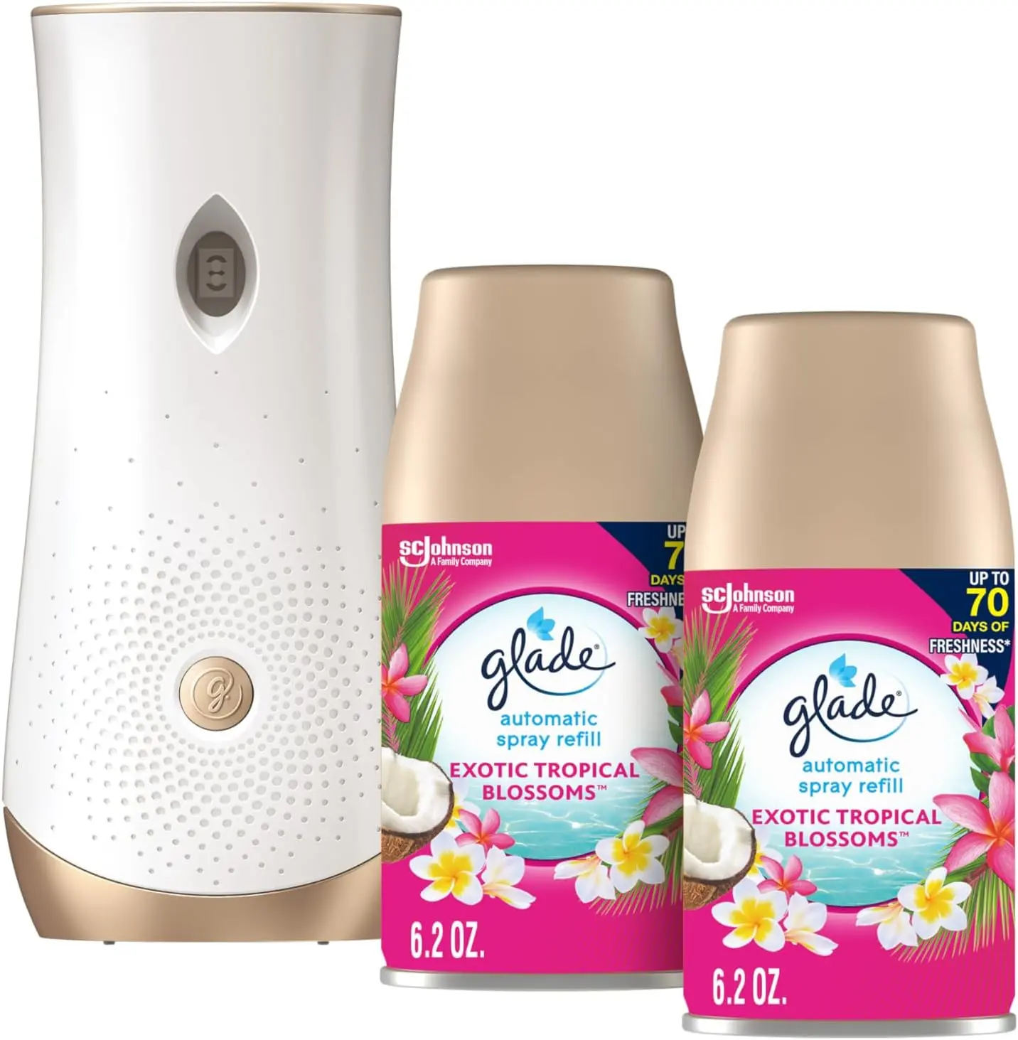 Exotic Tropical Blossoms Automatic Spray Refill for 70 Days of Freshness 6.2 oz.