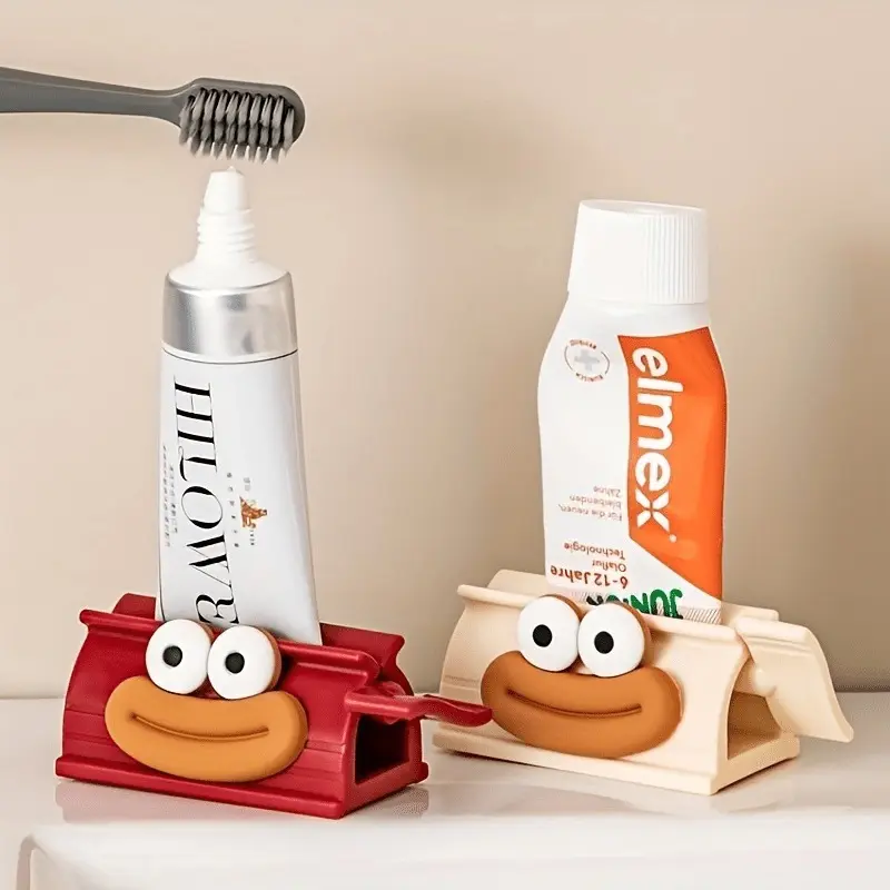 Toothpaste squeezer with high aesthetic value, lazy person squeezes toothpaste, magic tool for sausage mouth, facial cleanser, hand cream, manual toothpaste clip