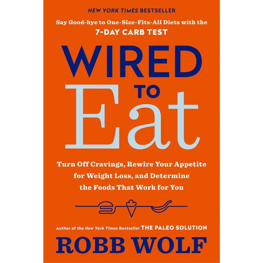 USED Book - Wired to Eat: Turn Off Cravings, Rewire Your Appetite for Weight Loss, and Determine the Foods That Work for You by Wolf, Robb (Paperback) - english