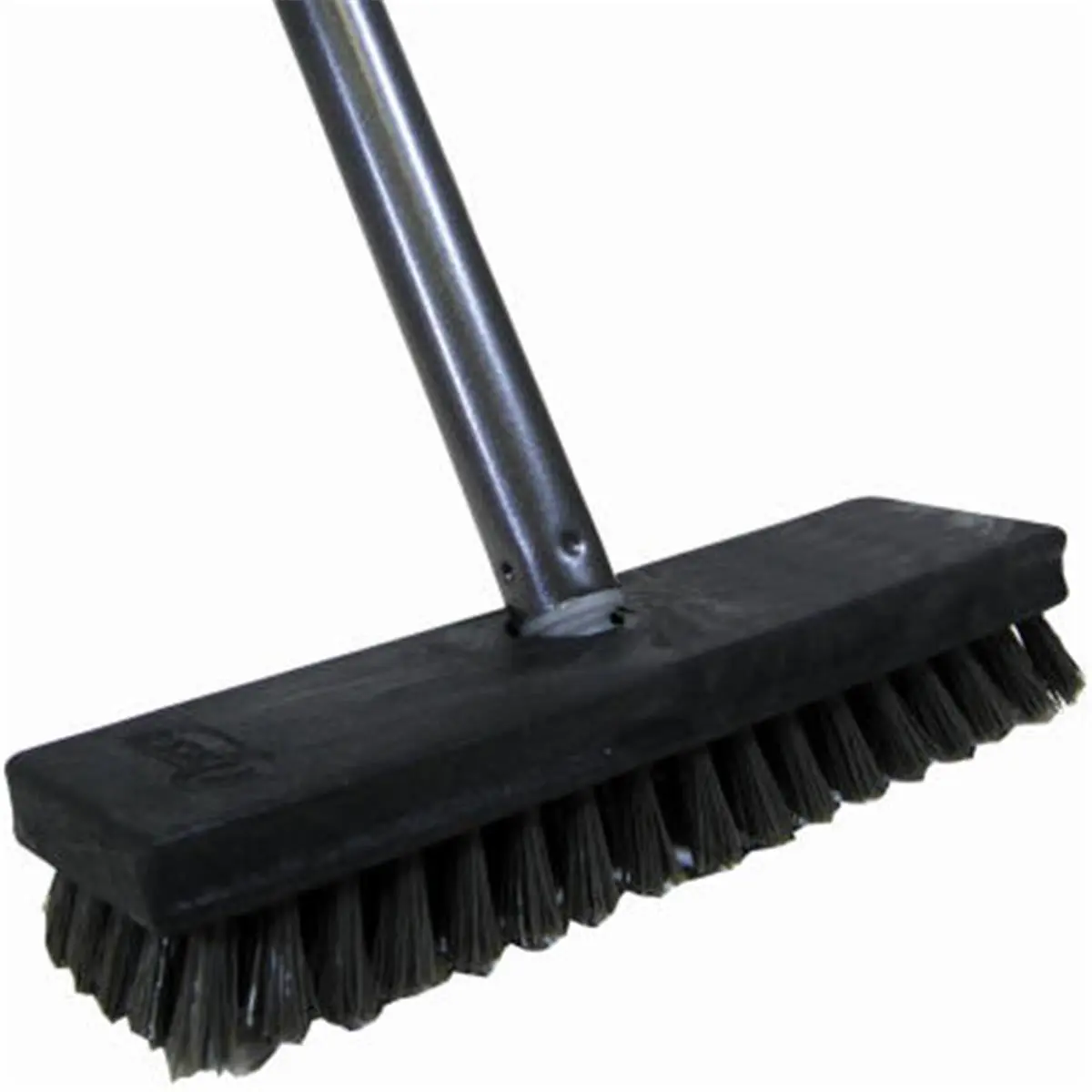 212 MAIN 9 in. Plastic Block Deck Scrubber - Home Hardware Tool with 208 Plastic Fiber Blocks, Steel Handle, Convenient Hang-Up Space-Saving Home Accessory
