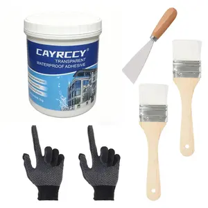 Multifunctional Waterproof Sealant Gel, 500g/1kg/2.5kg, Home Leak Prevention, Suitable for Floors, Sinks, Pipes, Roofs, Walls, Invisible Waterproof Sealant/ Shipped from USA transparent magic