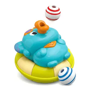 Elephant Ball Hover Toy for Kids 3+ | Blowing Floating Balls Game | LED Lights & Music Interactive Toy Gift