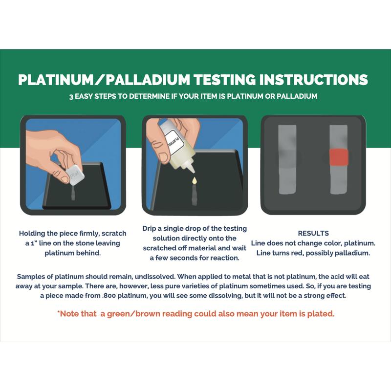 GTE & JSP Gold Silver Platinum Jewelry Test Kit 16-Piece Deluxe Set with 10K 14K 18K 24K Diamond Tester Acids for Precise Testing