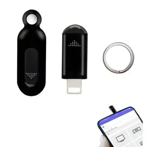 Universal IR Remote Controller for iPhone 6-14 iPhone 15-17 and type C Android with Keychain Attachment and Compact Design