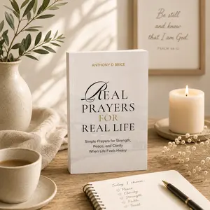 Real Prayers for Real Life: Simple Short Prayers for Busy People, Stress Relief & Faith-Based Comfort