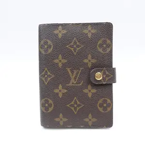 Pre-owned Louis Vuitton Coated Canvas Small Leather Goods Monogram Note Book T10368028