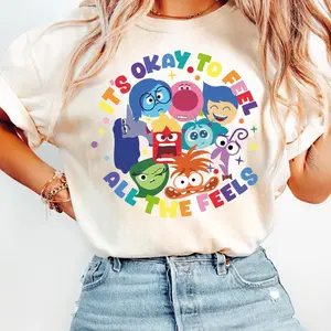 It's Okay To Feel All The Feels Graphic Tee, Therapy Teacher Youth Shirt, Teacher Speech Terapy T-Shirt for Men, Women and Kids