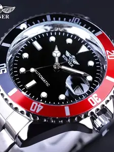 Stylish High-Quality Hollow Automatic Mechanical Watch for Men, Fashionable Business Casual Timepiece, Ideal Gift for All Occasions, Mechanical Style Watches