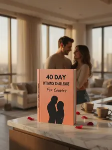 40 Day Intimacy Challenge For Couples | Marriage Workbook For Romance & Communication