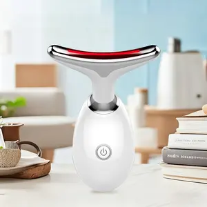 Neck & Face Massager, 1 Box High Frequency Vibration Neck & Face Lifting Massager, Facial Beauty Instrument, Professional Facial Beauty Tool for Women