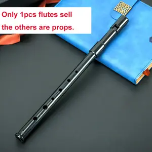 Schwinger 6 Hole Recorder Key D Resin, Portable Non-Toxic Flute Recorder for Beginners, Ideal for Kids Music Learning