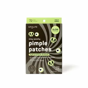 Glow in the Dark Skull Shaped Pimple Patches