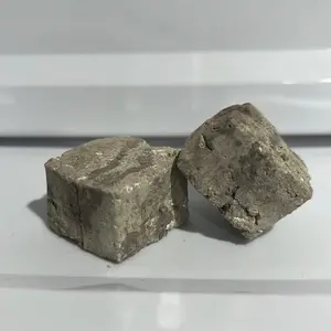 D-CRUJIDOS Set of Two Mini Bit Mica Pieces of Clay Miel Tierra Chalma Caolin Jaspe Natural