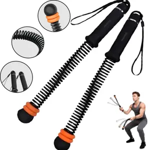 2026 Fully Upgraded Weighted Wireless Battle Rope - Cordless Battle Ropes for Home Gym - Cordless Training Rope Fitness Equipment for Men & Women