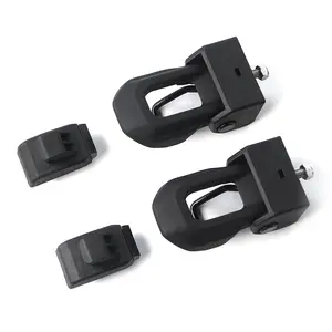 Stainless Steel Locking Hood Latch Catch with Lock, Easy-Install Decorative Automotive Fastener & Clip for 2018+ Jeep Wrangler JL-JLU-JT, Rugged Look Secure Fit Vehicle Accessory That Prevents Shake
