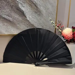 Large Hand Fan, 13inch Durable Plastic Foldable Hand Fan, Portable Decorative Folding Fan for Outdoor, Wedding, Party, Decoration