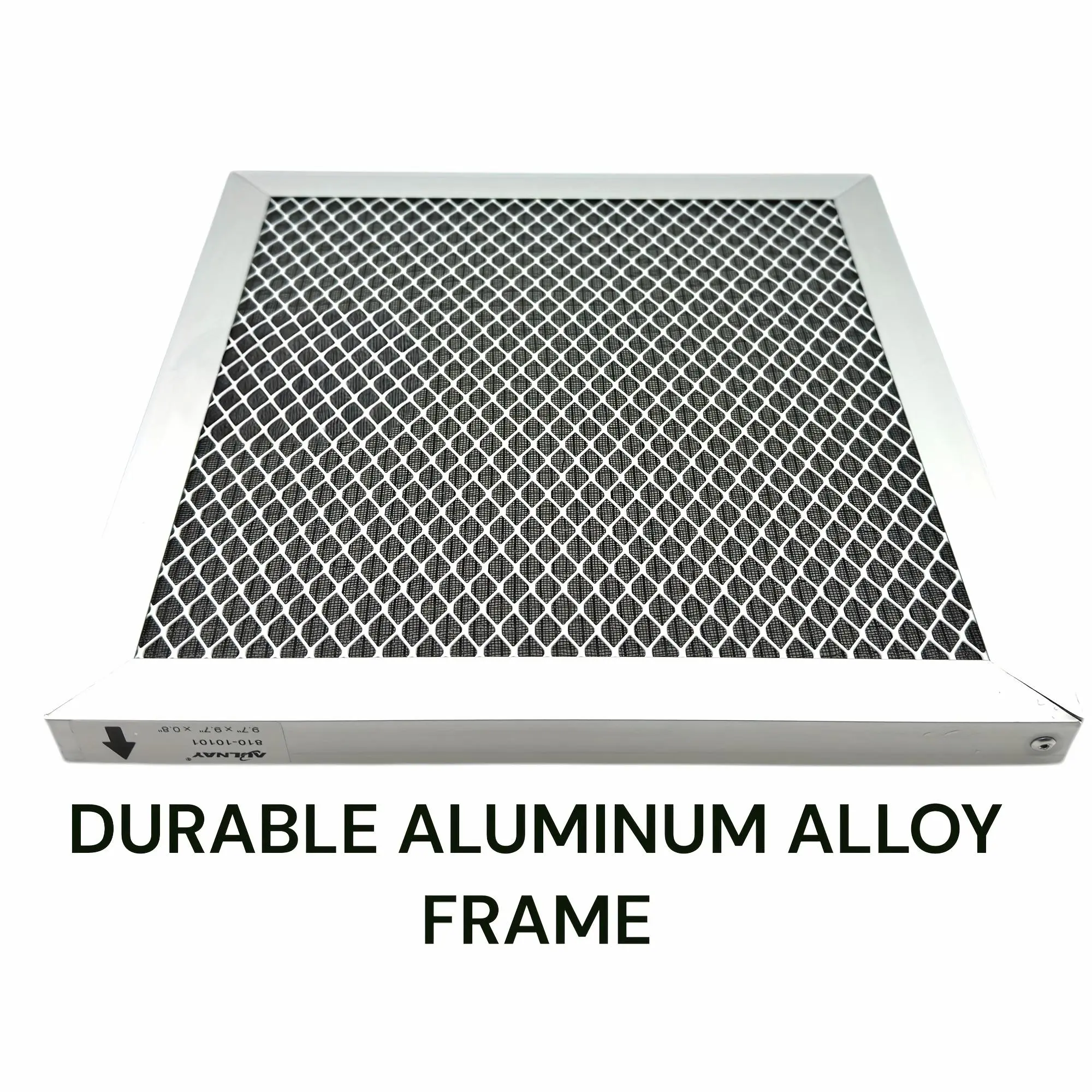 Reusable Air Filter - Washable & Permanent MERV 8 Electrostatic HVAC Furnace Filter with Aluminum Frame - Lasts a Lifetime for Home & Office AC Systems, Durable Construction, Sturdy Build, Maintenance Professionals