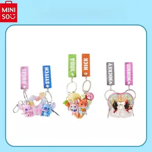 Disney Intimate Magnetic Hanging Keychains, Handbag Charm Shoulder Bag Accessory,Magnetic Design and Lovely Disney Characters,Ideal for Disney Fans