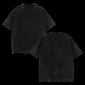 The Dark Style Dark Double Printed Oversize Lightweight Acid Washed Tee Top Cotton Gift T-Shirt For Comic Lover, Gift T-Shirt For Movie Lover