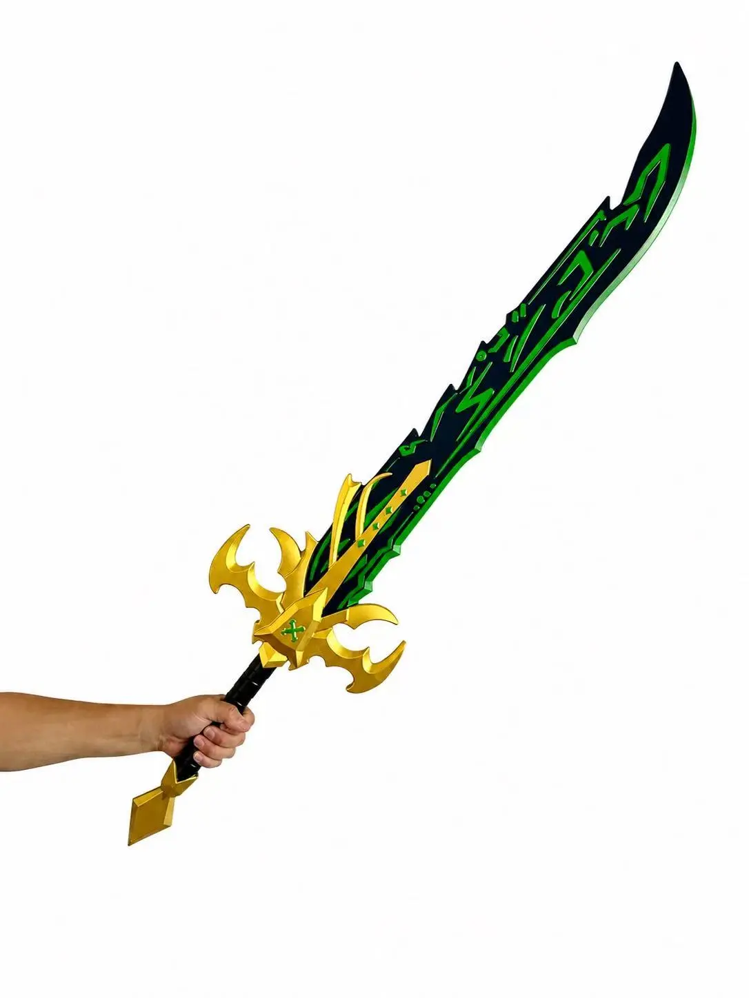 Kinstore 50" PU Foam Dark Blade Sword for Cosplay Roblox Sword Costume Replica