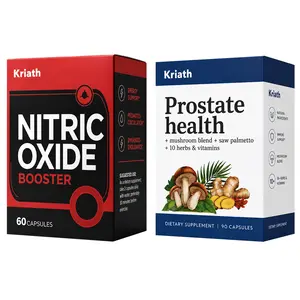 Ultimate Men's Health Bundle - Nitric Oxide Booster 60ct & Prostate Health 90ct Capsules