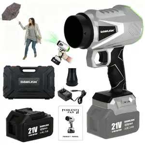DAWLION  Leaf Blower Handheld Lightweight 700g/1200g Wind Pressure for Patio Cleaning Lawn Care Leaves Dust Removal Portable Battery Operated Cordless Air Duster