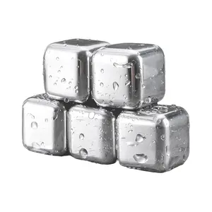 8 Counts Whiskey Stones Gift Set with Tongs,Whiskey Ice Rocks with Tongs, Reusable for Drinks