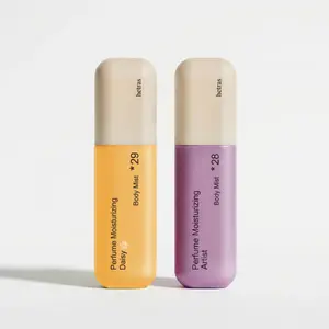 [hetras] Perfume Body Mist 2ea - SIGNATURE Scent Duo  | Daisy & Artist Scent Set | Moisturizing Niacinamide Body Spray |  Body Glow, Smooth Skin | for Texture & Uneven Skin tone | Long-Lasting Skin Scent | Korean Skincare (4.06 fl oz each)