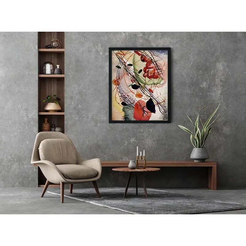Aquarell Print by Wassily Kandinsky Poster