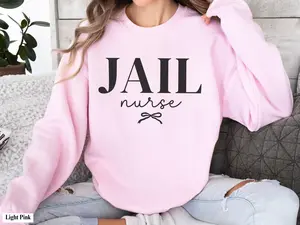 Jail Nurse Short Sleeve T-shirt / Sweatshirt ,  Correctional RN t-shirt , Prison Nurse shirt , Inmate Care Nurse Shirt, Jail Nurse Grad Gift Apparel
