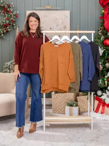 Cozy Knit Pullover by DD Design | S-3XL