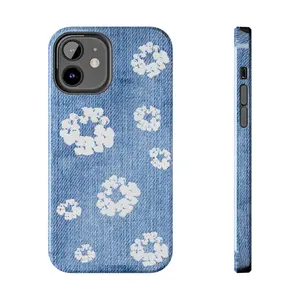 Denim Tears inspired Tough Phone Cases for iPhone 15 14 13 12 11 X Accessories Protection