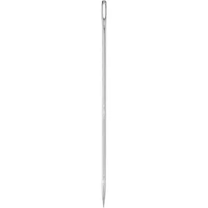 6 Inch Large Eye Stainless Steel Straight Upholstery Stitching Hand Sewing Needles for Leather Tapestry Embroidery Tufting Webbing Carpet Home Sewing