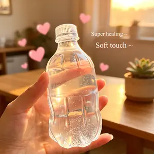 Transparent Maltose Mineral Water Bottle Squishy Fidget Toy | Shapeable Slow Rebound Squeeze Tool For Anxiety Relief And ADHD | Entertainment Sensory ASMR Desk Gadget For Home Office | Trending TikTok Viral Toy For Kids And Adults Relax