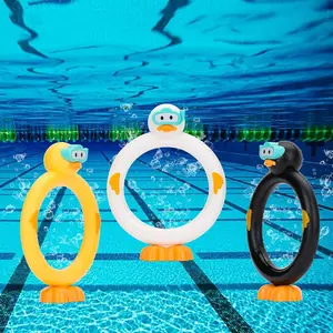 Summer Spring Gift Pool Diving Toys Set - 3PCS Fun Pool Games for Kids,Clown Ring Dive Toys for Boys and Girls,Ideal for Perfect Pool Time