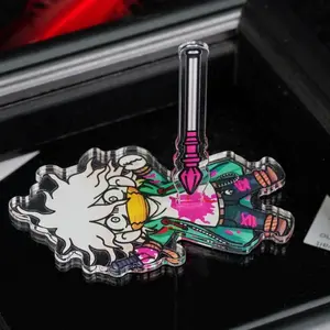 Danganronpa Nagito Komaeda Chibi Acrylic Standee | 7cm Ultimate Despair Fan Art Desk Decor