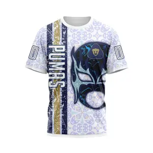 Pumas UNAM ShortS Sleeve Top Soccer Jersey 2026 Home Stadium Jersey