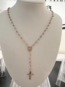 Chocolate Moonstone Rosary