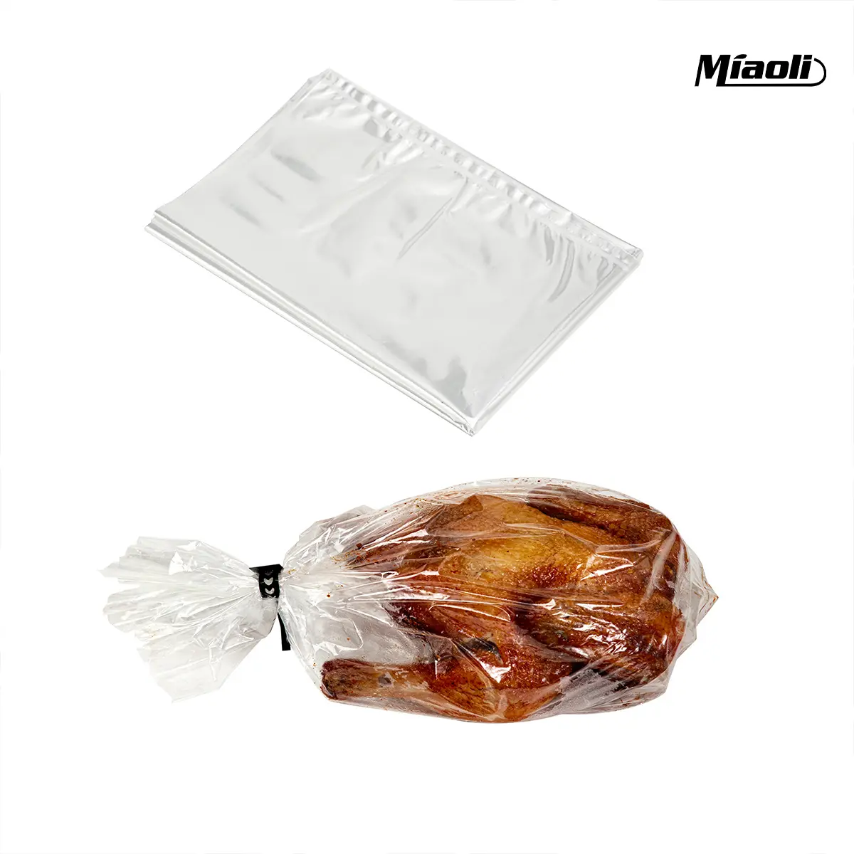 Miaoli 10-Pack Large Oven Bags, Plastic Cooking and Baking Bags, Microwave and Oven Safe, Suitable for Meat, Fish, and Vegetables, Commercial Kitchens
