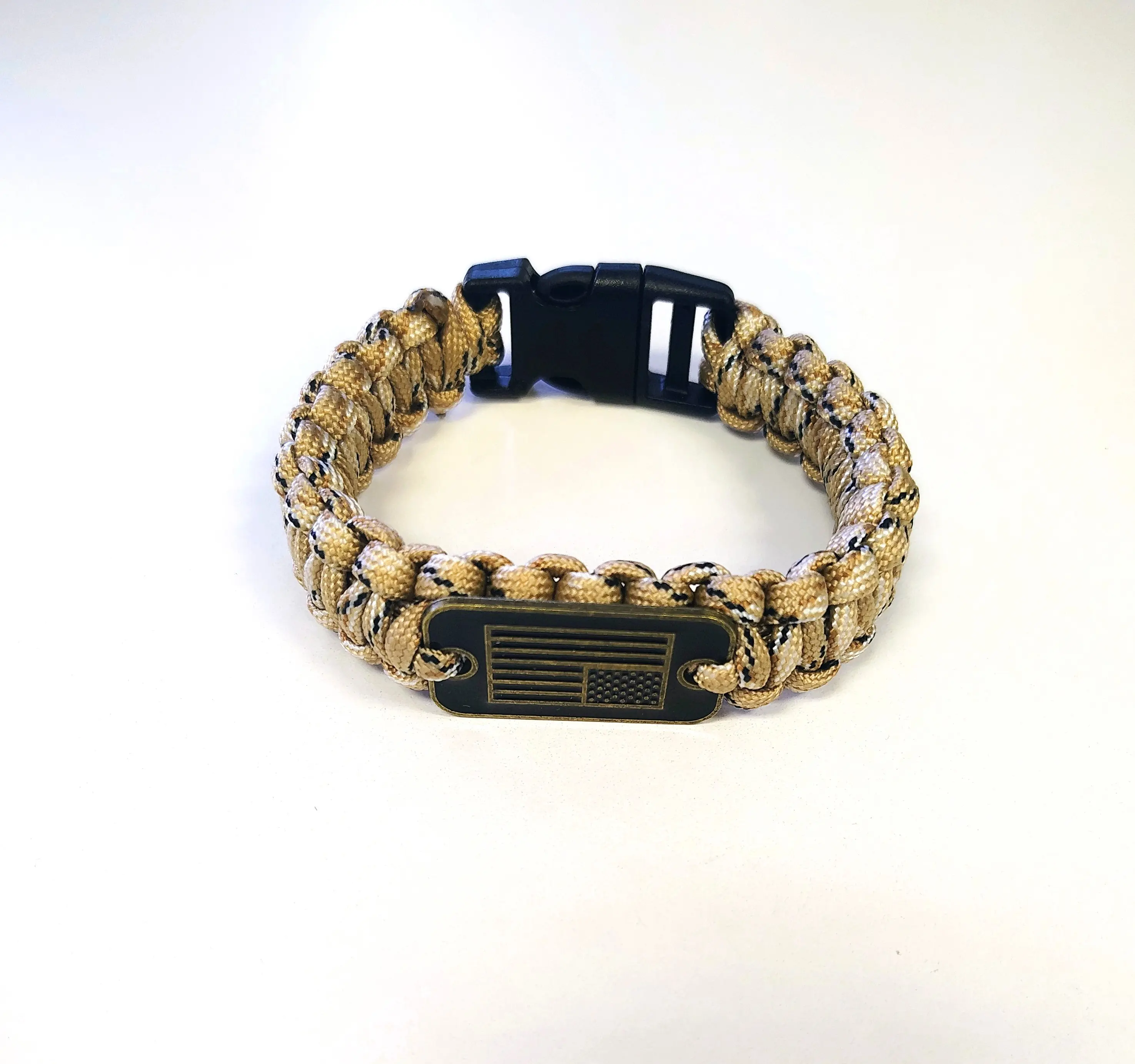 Beige Paracord bracelet