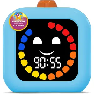 Visual Timer for  - 99 Minute Digital Rechargeable Countdown  Timer Visual for Classroom, Homework, Screen Time - Adjustable , , and Time Management Tool (Blue)