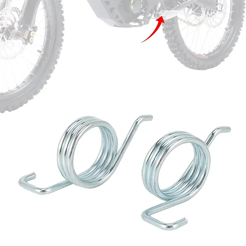 Dirt Bike Foot Pegs Springs Left Right Stainless Steel Motorcycle Parts for Surron Sur Ron LBX E-Ride Pro SS SR S Talaria Sting MX3 R MX4 Talaria XXX X260 X160 Footrest Motorcycle