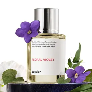 Floral Violet, Dossier, Women Perfume, Eau de Parfum, 50ml, Watermelon, Strawberry, Violet, Gardenia, Jasmine, Musk, Vanilla