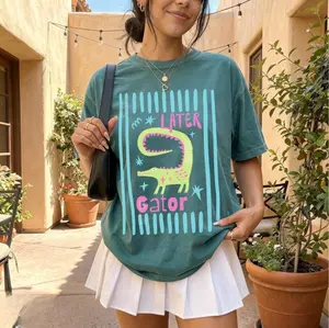 Later Gator Shirt, Sarcastic Shirt, Funny Womens Clothing, Offensive Shirt, Alligator TShirt, Crocodile Shirt, Funny Mom Tee