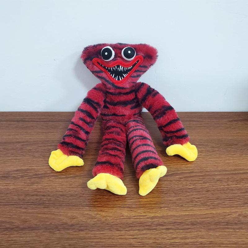 40cm 8 Styles Striped Huggy Wuggy Plush Toy Soft Stuffed Monster Doll Poppy Playtime Cartoon Game Plushie for Kids Gift