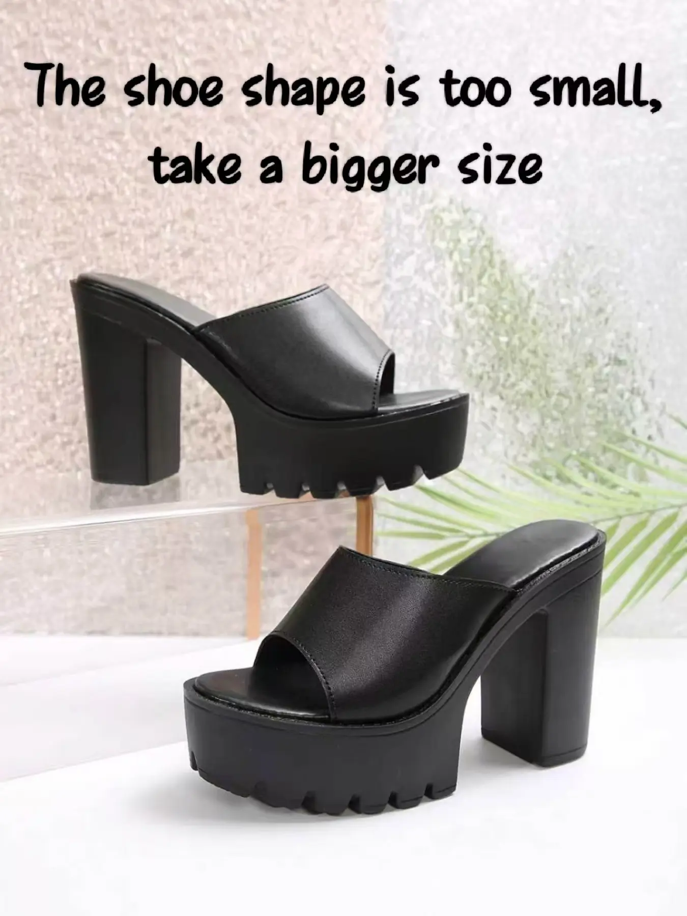 Women's Solid Color Chunky Block-Heel Sandals, Casual Versatile Slip-On Summer Sandals, Lightweight Breathable Comfortable Shoes for Daily Wear, Fashionable Footwear