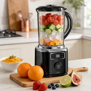 Multi-Functional Food Processor & Blender Combo, Powerful Meat Grinder & Juicer Machine for Meal Prep, Smoothie Blender & Baby Food Chopper with Pulse, Home Kitchen Essential