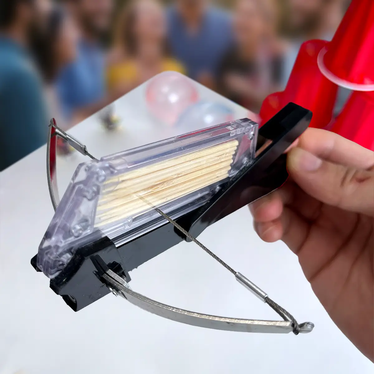 Zhuge Liannu Inspired Ancient Technology Repeating Cross Toothpick Container Party Game Stress Relief Fidget Toys Interactive Executive Desk Toy for M