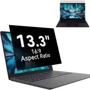 13.3 Inch Laptop Privacy Screen, Anti-Glare Blue Light Filter| 16:9 Aspect Ratio| Removable Protector| Compatible with Lenovo HP Acer Asus Thinkpad Envy Xps
