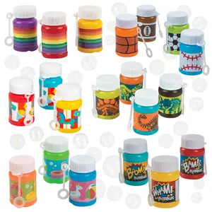 Bulk 144 Pc. Mini Everyday Fun Bubble Bottle Assortment Kit